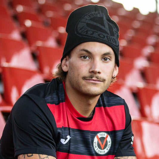 Wintermütze Logo black - Offizieller Fanshop Viktoria Köln