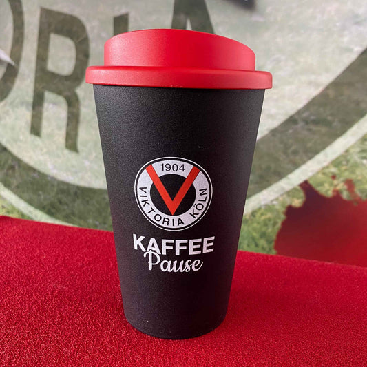 Kaffeebecher "Kaffeepause" - Offizieller Fanshop Viktoria Köln