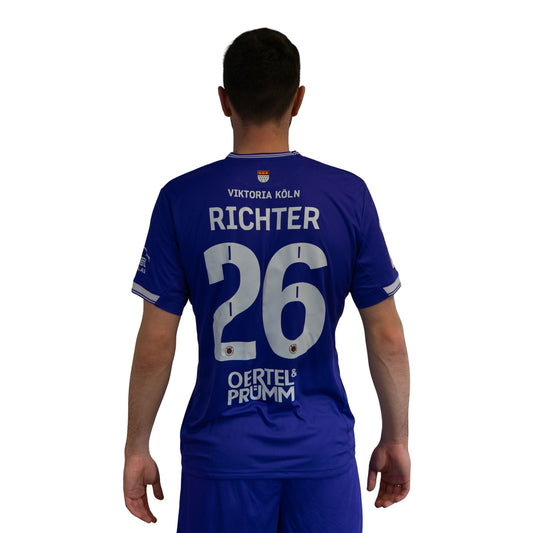 Beflockung Torhütertrikot schwarz/violett S-3XL