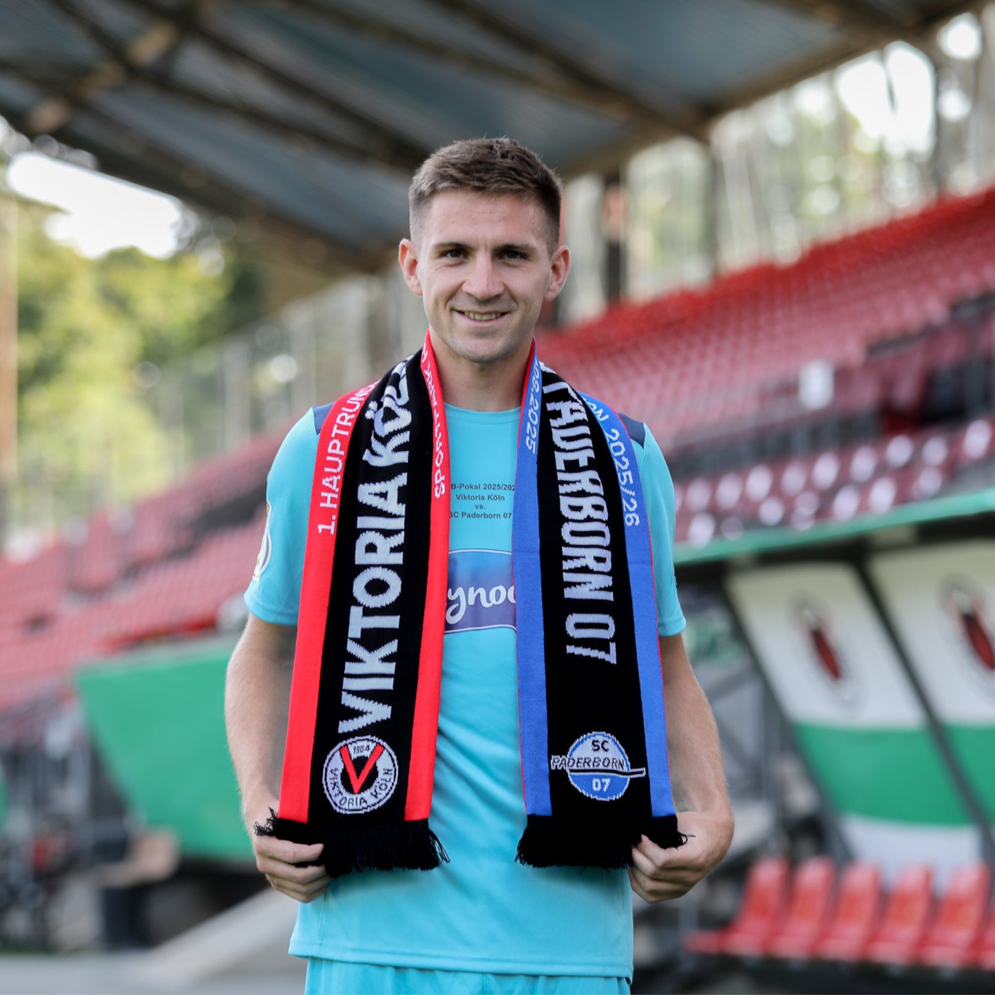 Begegnungsschal DFB-Pokal vs. SC Paderborn 07 - Offizieller Fanshop Viktoria Köln