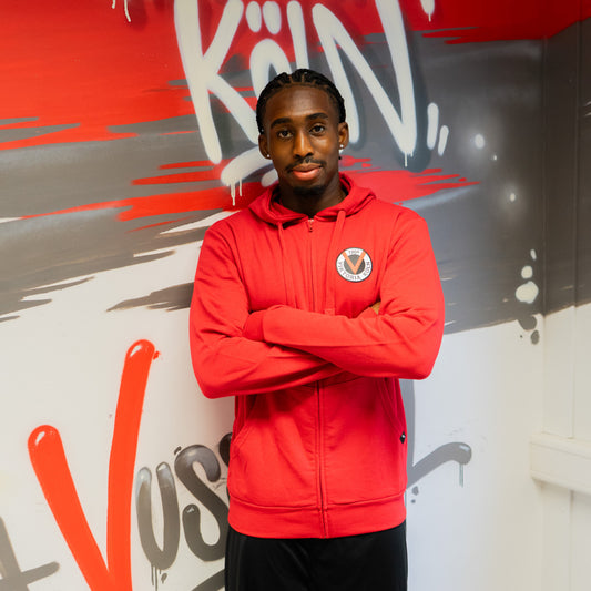 Zip-Hoodie Rubber Logo - Offizieller Fanshop Viktoria Köln