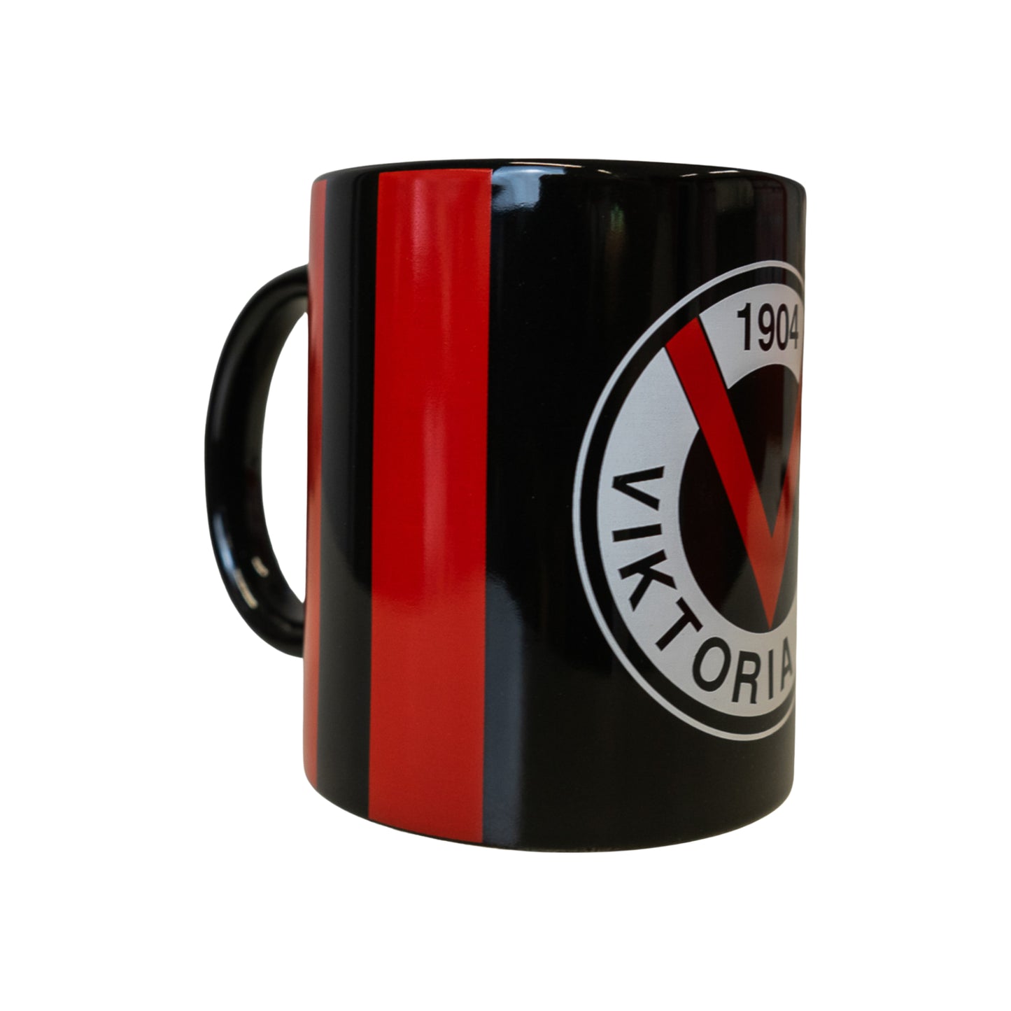 Tasse Viktoria schwarz-rot - Offizieller Fanshop Viktoria Köln