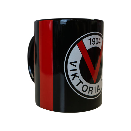 Tasse Viktoria schwarz-rot - Offizieller Fanshop Viktoria Köln