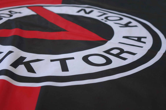 Fahne "1904" 150cm x 90cm mit Ösen - Offizieller Fanshop Viktoria Köln