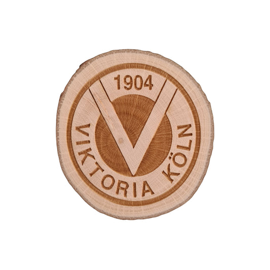 Magnetbutton Holz - Offizieller Fanshop Viktoria Köln