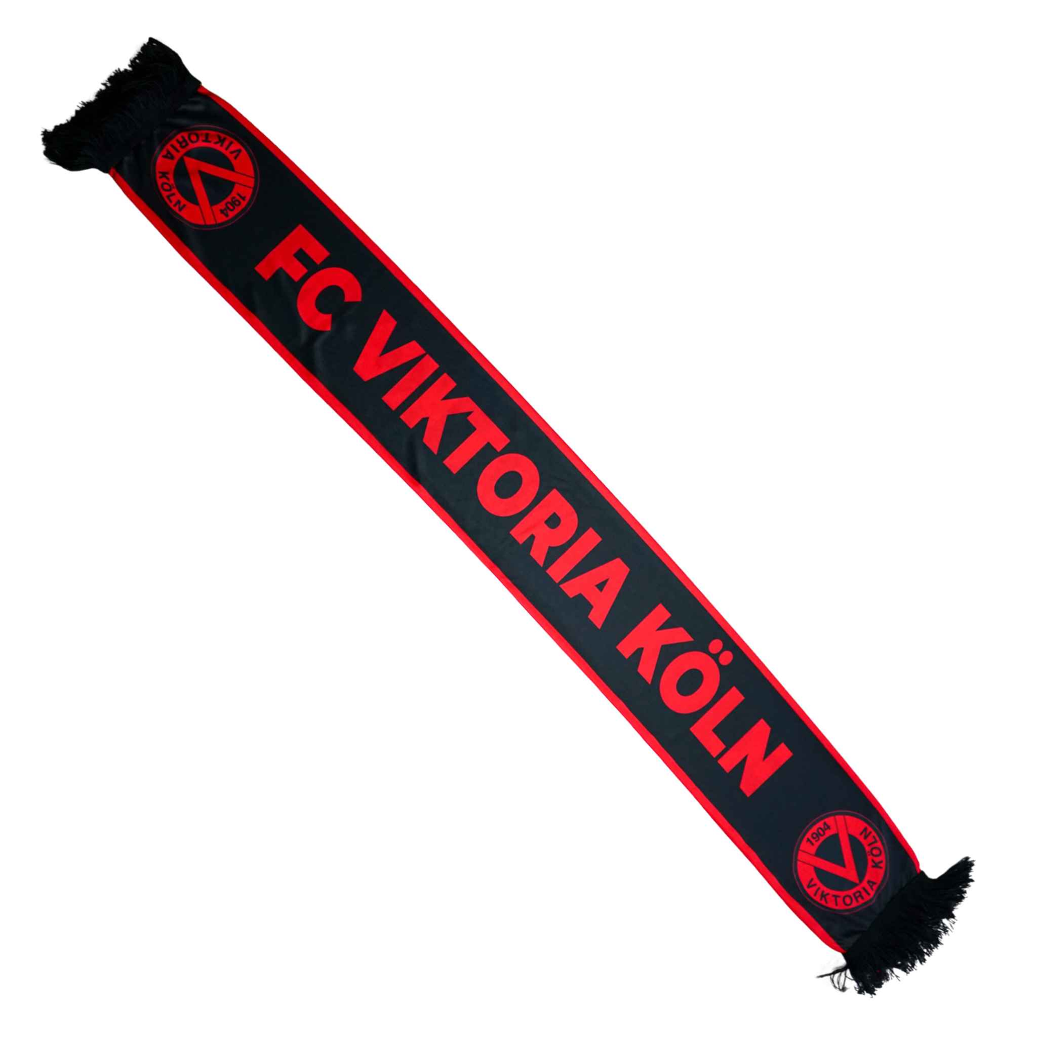 Seidenschal RED/BLACK