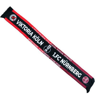 Begegnungsschal Viktoria Köln vs. 1. FC Nürnberg