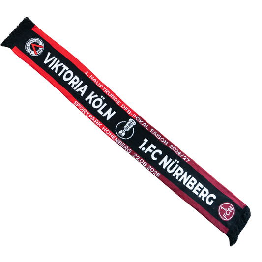 Begegnungsschal Viktoria Köln vs. 1. FC Nürnberg - Offizieller Fanshop Viktoria Köln