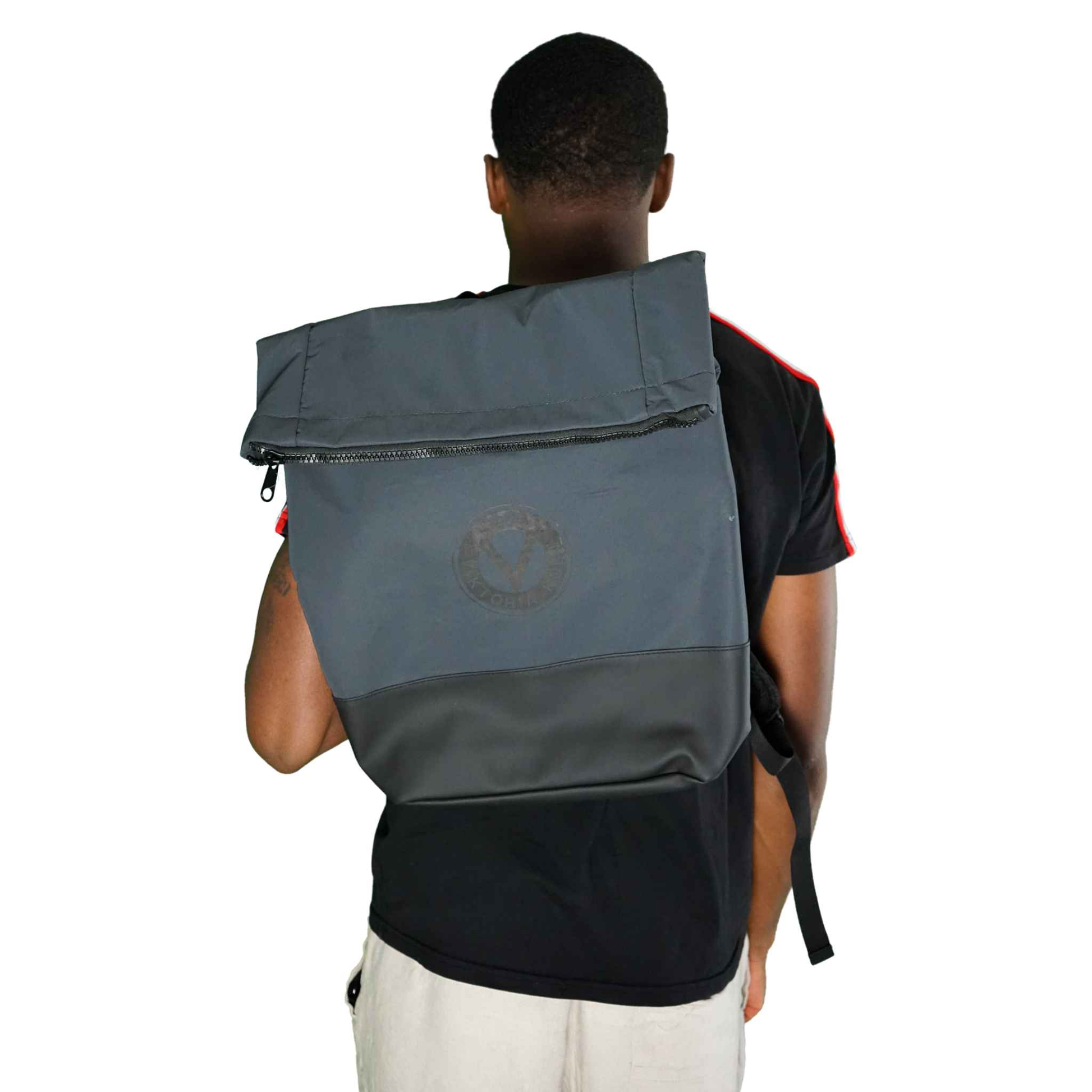Rollup-Rucksack Flash or Black - Offizieller Fanshop Viktoria Köln