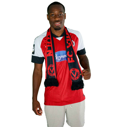 Seidenschal RED/BLACK