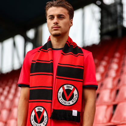 Schal Blockstreifen - Offizieller Fanshop Viktoria Köln