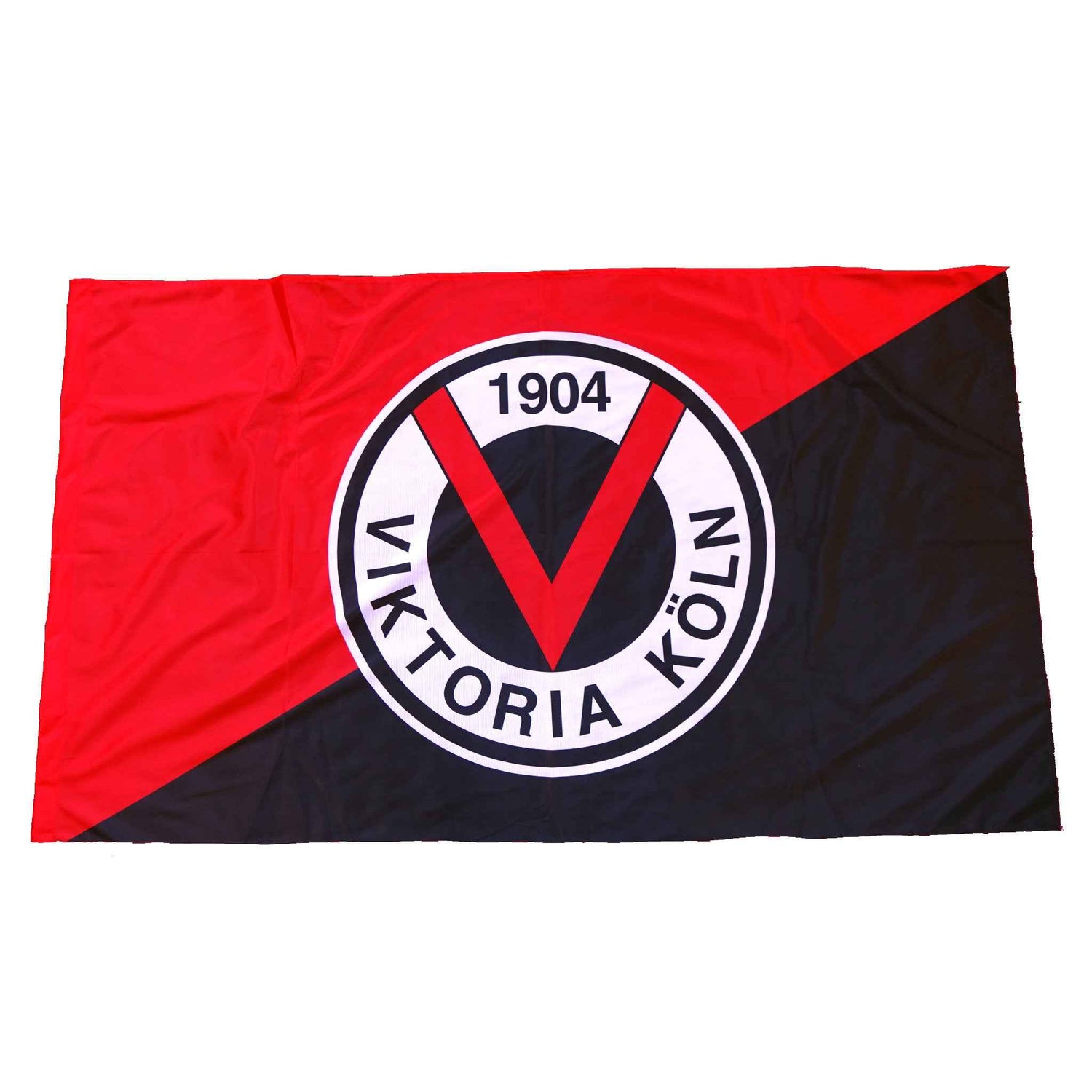 Fahne "1904" 150cm x 90cm mit Ösen - Offizieller Fanshop Viktoria Köln