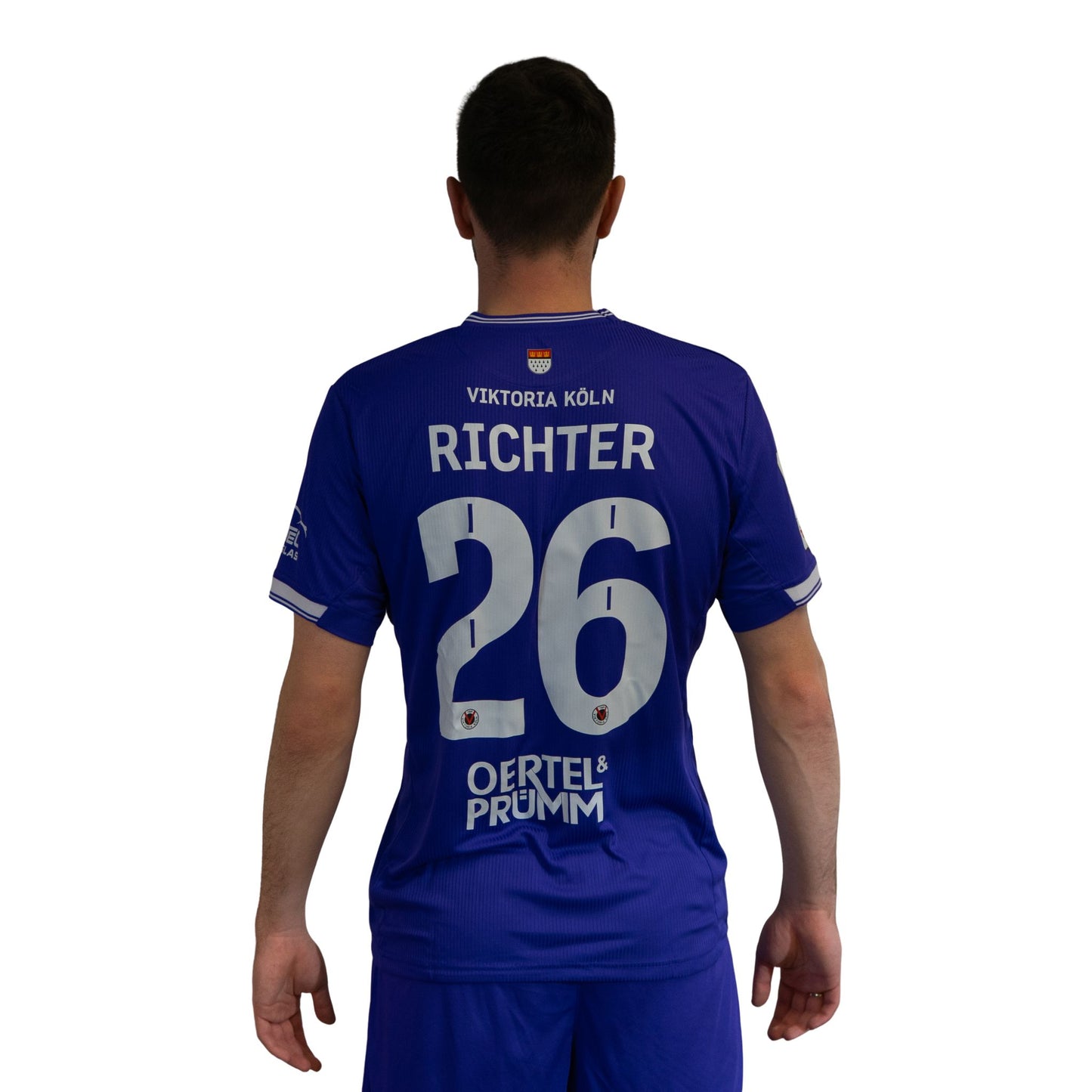 Beflockung Torhütertrikot schwarz/violett S-3XL