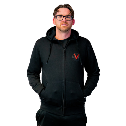 Zip-Hoodie rotes V - Offizieller Fanshop Viktoria Köln