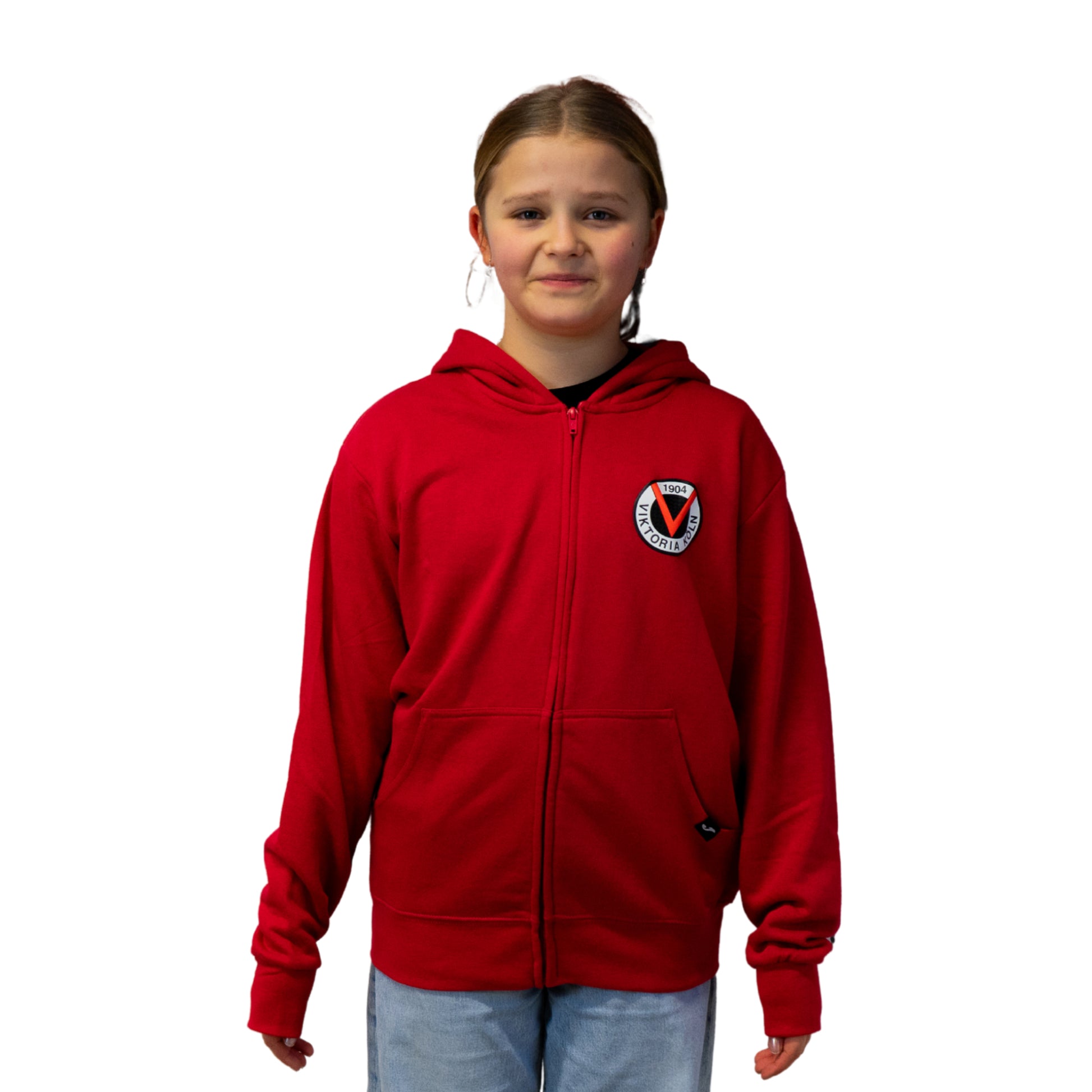 Zip-Hoodie Rubber Logo Kids - Offizieller Fanshop Viktoria Köln