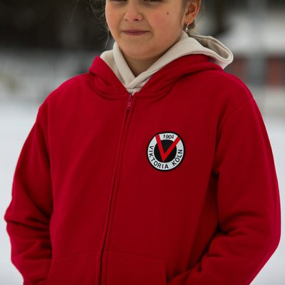 Zip-Hoodie Rubber Logo Kids - Offizieller Fanshop Viktoria Köln