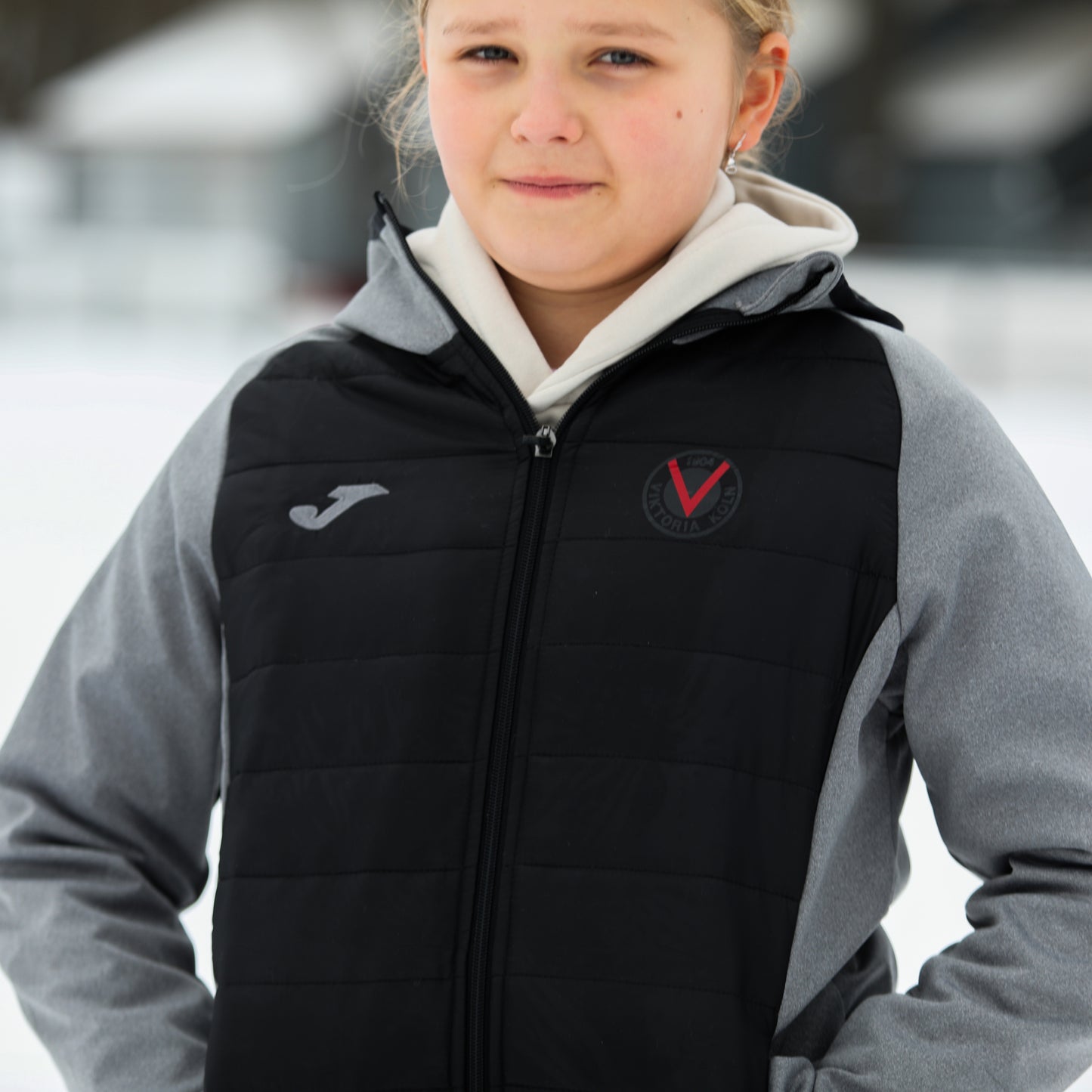 Fleecejacke rotes V Kids - Offizieller Fanshop Viktoria Köln