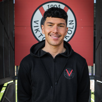 Zip-Hoodie rotes V - Offizieller Fanshop Viktoria Köln
