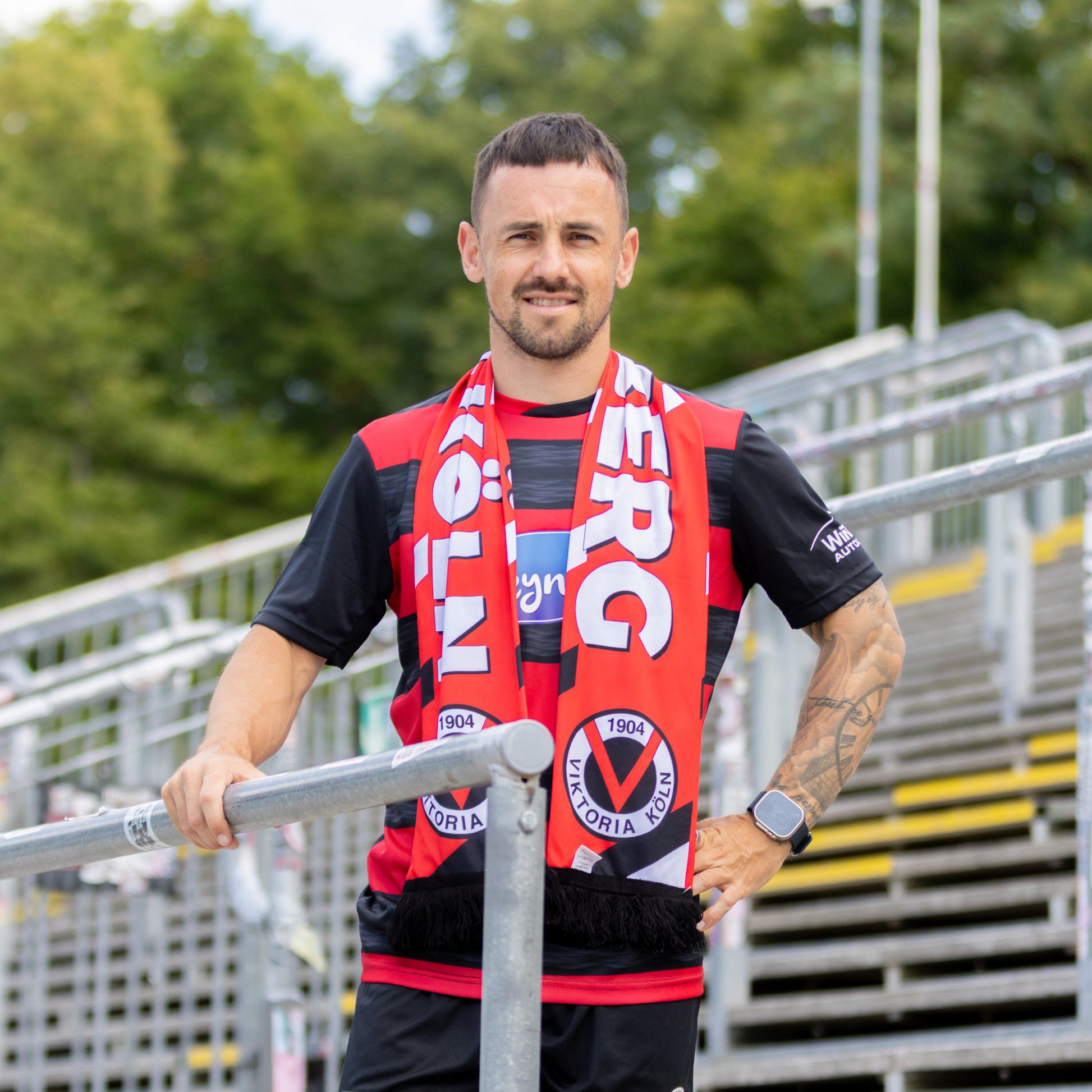 Seidenschal Höhenberg - Offizieller Fanshop Viktoria Köln