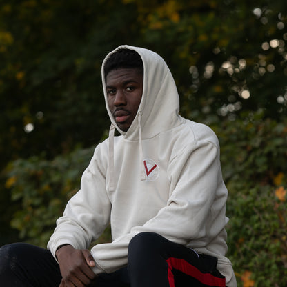 Hoodie Viktoria rotes V