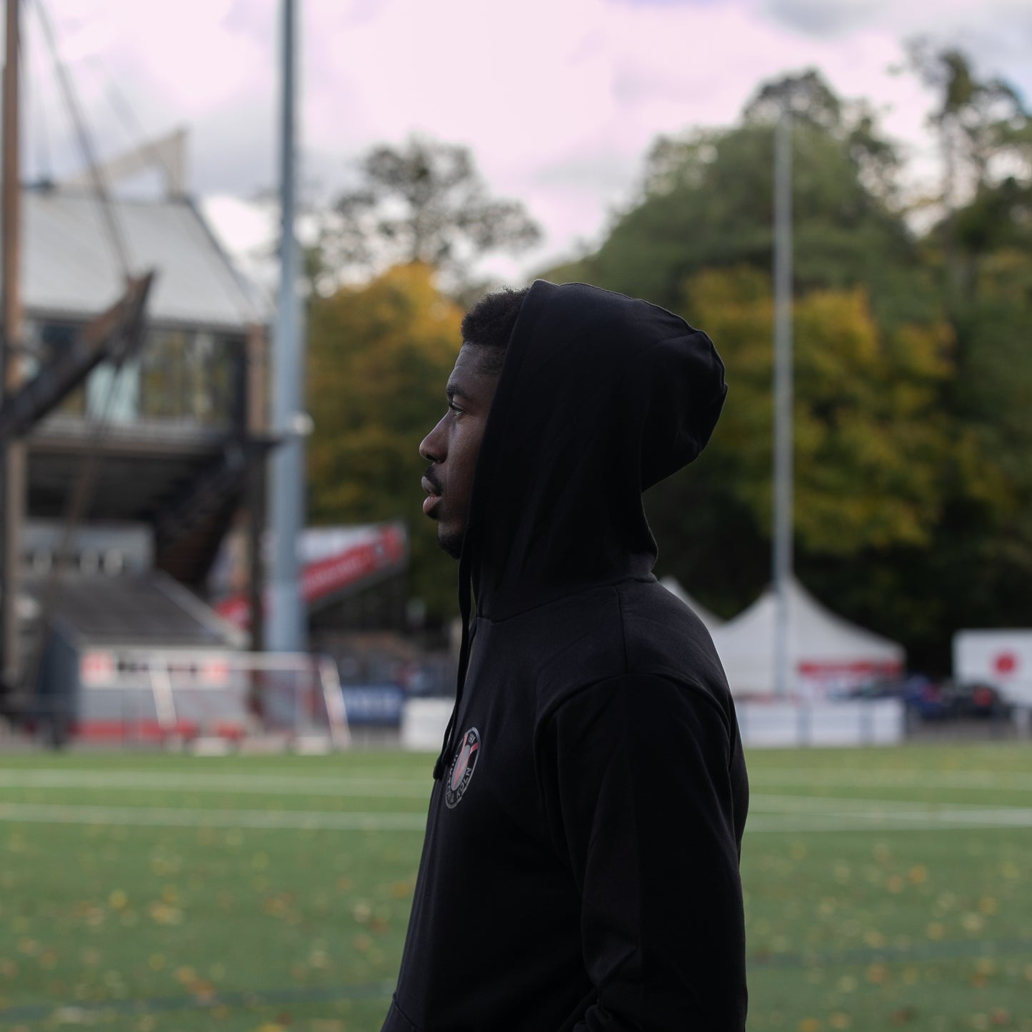 Hoodie Viktoria rotes V