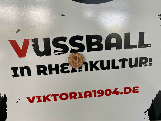 Magnetbutton Holz - Offizieller Fanshop Viktoria Köln